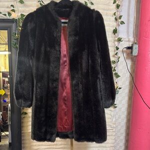 Jordache Black Teddy Jacket